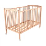 Lit en bois 60x120 cm arthur brut - combelle