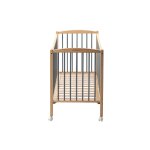 Lit en bois 60x120 cm arthur hybride bleu gris - combelle