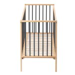 Lit en bois 60x120 cm rémi anthracite - combelle Lit en bois 60x120 cm rémi anthracite - combelle