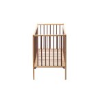 Lit en bois 60x120 cm rémi hybride vieux rose - combelle Lit en bois 60x120 cm rémi hybride vieux rose - combelle
