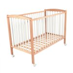 Lit en bois 70x140 cm arthur hybride blanc - combelle