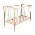 Lit en bois 70x140 cm rémi hybride blanc - combelle Lit en bois 70x140 cm rémi hybride blanc - combelle