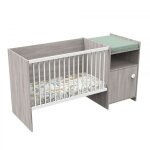 Lit chambre evolutif commode 1 porte up chne silex