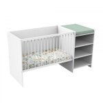 Lit chambre evolutif commode etagère first blanc chant blanc Lit chambre evolutif commode etagère first blanc chant blanc