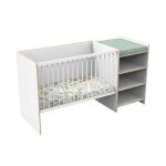 Lit chambre evolutif commode etagre first blanc chant bois