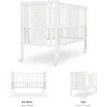 - lit avec option de cododo basic bear convertible en bureau enfant ou canap