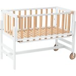 Lit cododo betty blanc / naturel