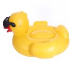Lit flottant en forme de canard d'ange, chaise longue gonflable pour piscine, adapte aux ftes a la ...