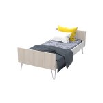 Lit junior 90x190 cm happy - sauthon meubles