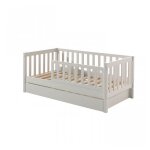 Lit junior tiroir gigogne blanc