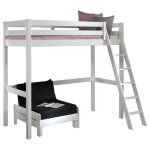 Lit mezzanine avec fauteuil pino