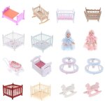 Lit miniature en bois pour bébé, berceau, chambre a coucher, chambre a coucher, chariot pour bébé, modèle ... Lit miniature en bois pour bébé, berceau, chambre a coucher, chambre a coucher, chariot pour bébé, modèle ...