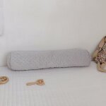 Lit de nouveau n� pare chocs de 65cm, oreiller tress� a noeud long, fait a la main, d�cor de chambre ...