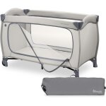 Lit parapluie sleep n easyfold - pliage ultra rapide, grande ouverture latrale, roues et sac de transport, ...