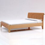 Mod�le de lit simple pour maison de poup�e 1 / 12, style r�tro, avec drap blanc, meubles miniatures, ...