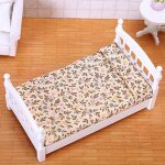 Lit simple miniature de style campagnard, fournitures pour la maison, cadeaux pour grillades, mod�le ...