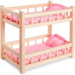 Lit superpos en bois pour poupes - lit pour poupes jusqu'a 36 cm - jeu cratif avec des meubles de ...