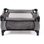 Lit de voyage deluxe pour poup�es gris