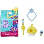 Littlest collection surprise serie 2 : oiseau bleu 2 - b39 + habitat + accessoire - figurines petshops ...