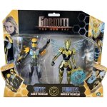 Live action gormiti - pack 2 figurines articul�es de 15 cm (sion + gormiti) - air