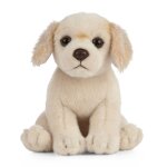 Living nature peluche golden retriever puppy