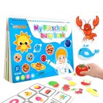 Livre d'activits d'apprentissage prscolaire montessori, cahier d'activits pour les tout - petits autisme, ...