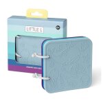 Livre de bain en silicone bleu