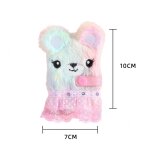 Livre de dessin en peluche princesse pour filles, livre d'ecriture avec porte - clés pour enfants, papeterie ... Livre de dessin en peluche princesse pour filles, livre d'ecriture avec porte - clés pour enfants, papeterie ...