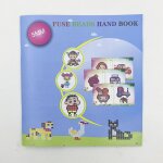 Livre - perles hama pour enfants, 5mm, 1000 pices, noir, blanc, gris, bleu, vert, violet, fusible en ...