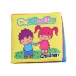 Livre en tissu anglais pour bébé, animal mignon, lit, livre de cognition, poussette, hochet, jouet de ... Livre en tissu anglais pour bébé, animal mignon, lit, livre de cognition, poussette, hochet, jouet de ...