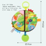 Livres en tissu pour b�b�s de 1 an, jouets educatifs pour tout - petits, gar�ons et filles