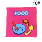 Livre en tissu pour b�b�s et enfants, d�veloppement de l'intelligence, jouet educatif en tissu doux, ...