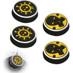 Lkljij - ® 4 bouchons thumbstick 3d - inserts ergonomiques pour manette stick - accessoires pour une ...