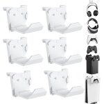 Lkljij - lot de 6 supports muraux pour manette ps5, xbox, manette de commutateur, support mural pour ... Lkljij - lot de 6 supports muraux pour manette ps5, xbox, manette de commutateur, support mural pour ...