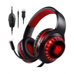 Lkljij - casque gaming pour ps4 / ps5 / xbox one / pc / nintendo switch, casque gamer avec micro pour ...