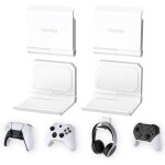 Lkljij - support pour ps5 manette / console / casque mural, porte pour ps4 controller stand holder pour ...