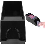 Loc - mlangeur de cartes a jouer manuel noir, chaussure de ngociation de blackjack a 6 ponts, accessoire ...