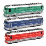 Locomotive de train en alliage simul� 1:87, jouet, v�hicule a traction, avec sons et lumi�res pour bricolage, ...