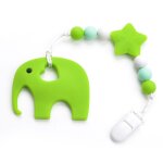 Lofca - attaches - sucettes en silicone pour bb tewindsor, jouets de dentition pour bb, perles a ...