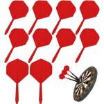 Lot de 10 ailettes de flchettes avec tiges stables. [b2483]