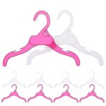 Lot de 10 cintres miniatures pour enfants - cintres en abs r�sistants pour poup�es, animaux et v�tements ...