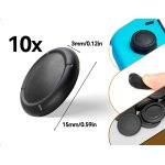 Lot de 10 joysticks capuchons, capuchons de rechange pour manettes, protections en silicone, joysticks, ...