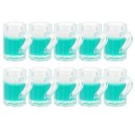 Lot de 10 mini chopes  bire pour dcoration de maison de poupe ¿ chopes  bire en rsine ralistes ...