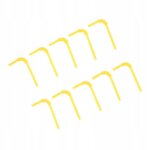 Lot de 10 mini pailles a boire pour maison de poupe 1 / 12