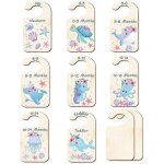 Lot de 10 sparateurs de garde - robe en bois pour bb, taille ocan, organisateurs de placard, tortue, ...