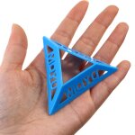 Lot de 10 supports pour cube magique, ensemble multicolore, 3x3, 4x4, 5x5, en plastique, accessoires