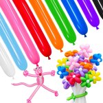 Lot de 100 ballons à modeler professionnels fabriqués en latex naturel, superbes ballons magiques, motifs ... Lot de 100 ballons à modeler professionnels fabriqués en latex naturel, superbes ballons magiques, motifs ...