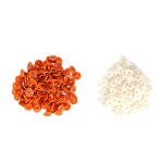 Lot de 100 tiquettes auriculaires pour chien renard (oran)