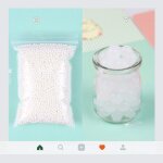Lot de 10000 pi�ces de perles color�es absorbant l'eau, cristal croissance du sol, polo d'eau hydrogel, ...