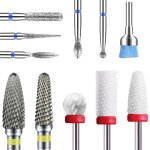 Lot de 11 embouts de ponceuse a ongles, 2 forets pour ongles, 2 forets en carbure de tungstène + 3 embouts ... Lot de 11 embouts de ponceuse a ongles, 2 forets pour ongles, 2 forets en carbure de tungstène + 3 embouts ...
